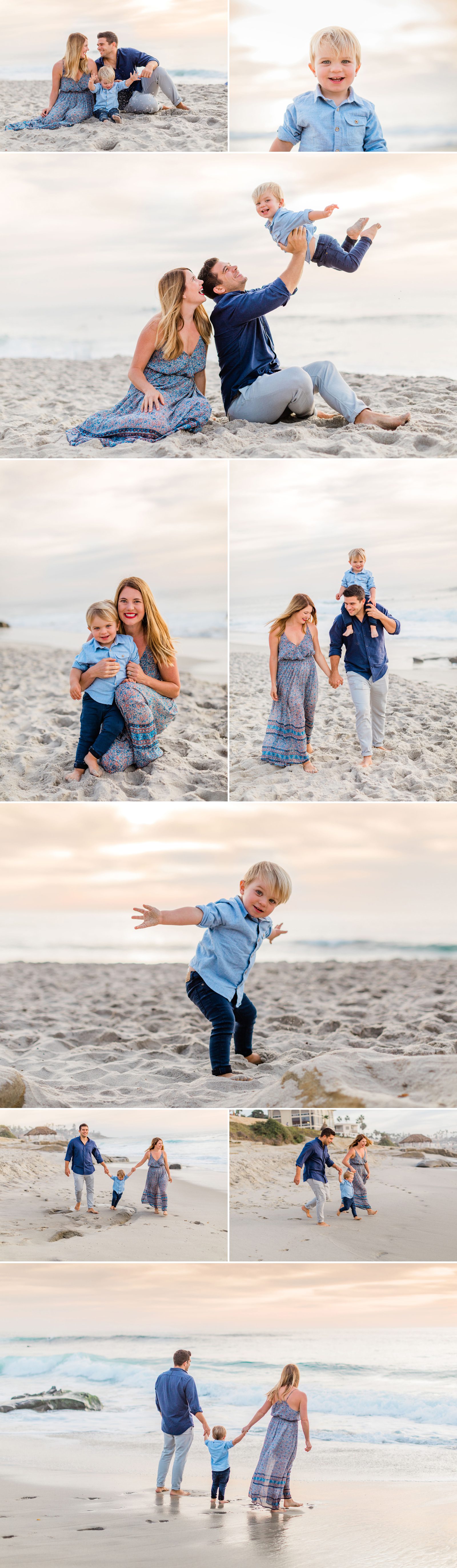 windansea beach family photography